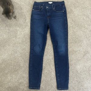 Good American Size 6 Crossover jeans